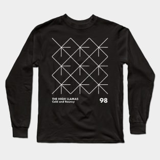 Cold and Bouncy / The High Llamas / Minimalist Artwork Long Sleeve T-Shirt